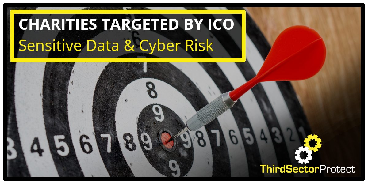 Charities targeted by the ICO over sensitive data and cyber risk.